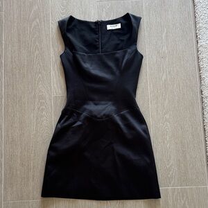 House of CB Sleek Black Mini Dress